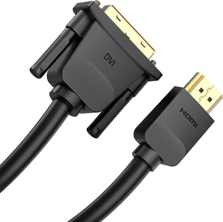 Produktbild Vention HDMI to DVI Cable 1.5m ABFBG (Black) (1.50 m, HDMI)
