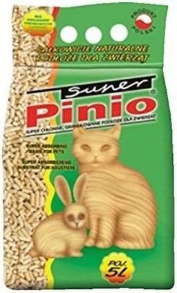 Produktbild Certech Katzenstreu Super Pinio Natural 5 l - Katzenstreu aus Holz (Nicht klumpend, Nicht staubend, Schnell absorbierend, Biologisch abbaubar, 4.90 kg)