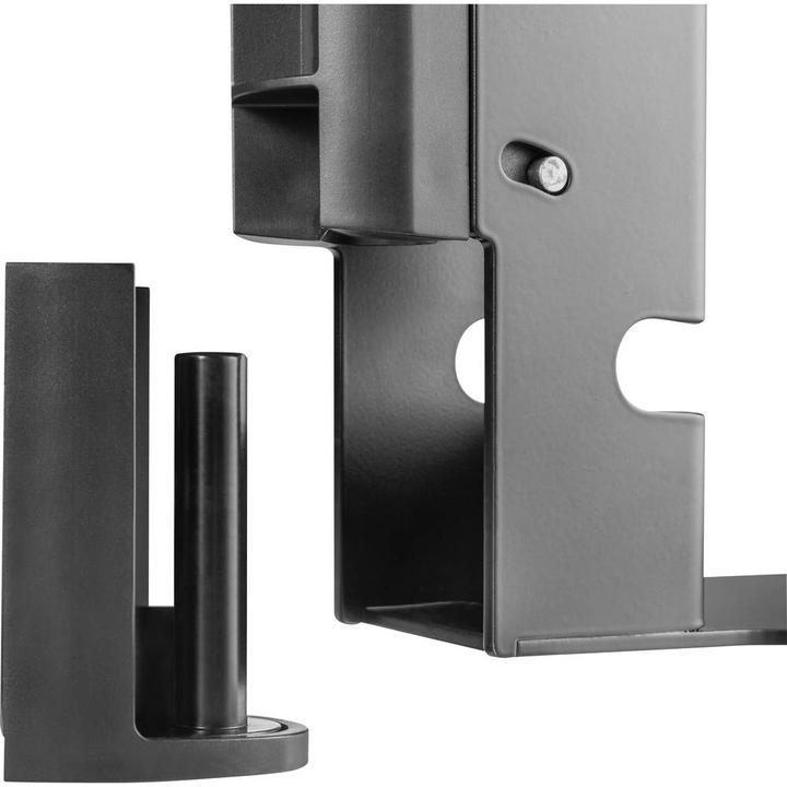 Actual product image myWall 2 wall brackets for SONOS speakers PLAY5 load sideways rotatable (1 pair, Wall installation, Pivoting, Tiltable)