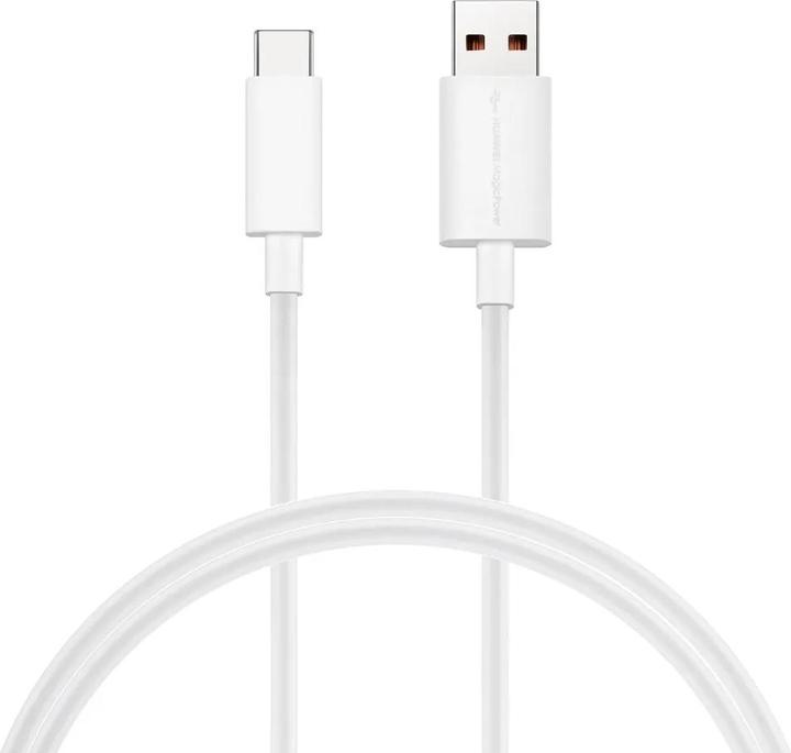 Huawei - Data Cable (LX1218) - USB to Type-C Super Fast Charging 8A, 1m - White (Bulk Packing) (1 m, USB 3.2 Gen 1)