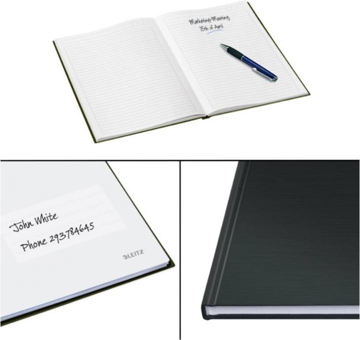 Actual product image Leitz Solid (A4, Lined, Hardcover)