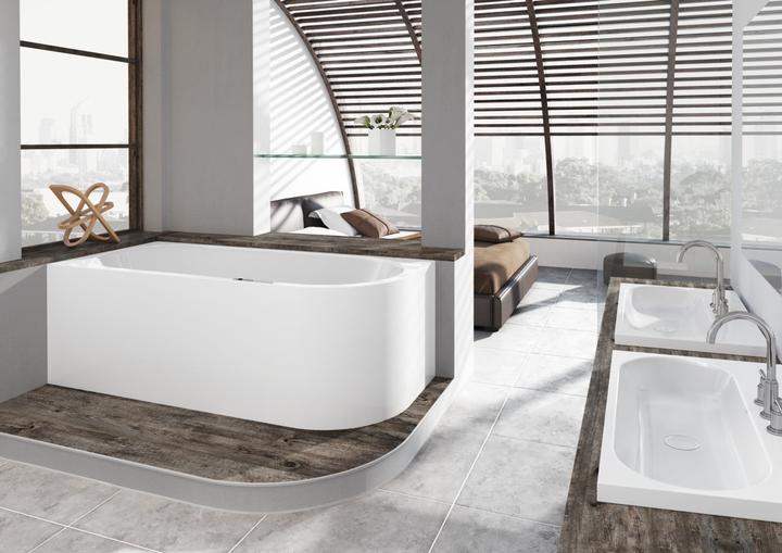 Produktbild Kaldewei Badewanne Meisterstück Centro Duo 1 Rechts, (2-seitig) 1137, 180x80x47 cm, alpinweiss (91 cm, 66 cm)