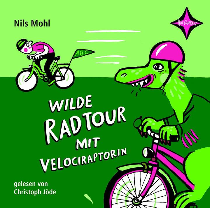 Wild bike ride with Velociraptorin (Nils Mohl, Christoph Jöde, Halina Kirschner, German)