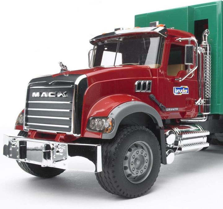 Actual product image Bruder Mack Granite Garbage Truck