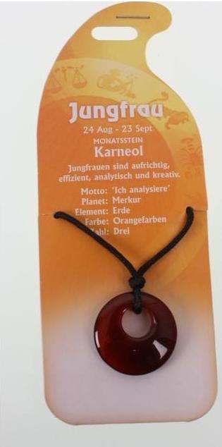 Roost Halsband Jungfrau G254 Karneol (Karneol)