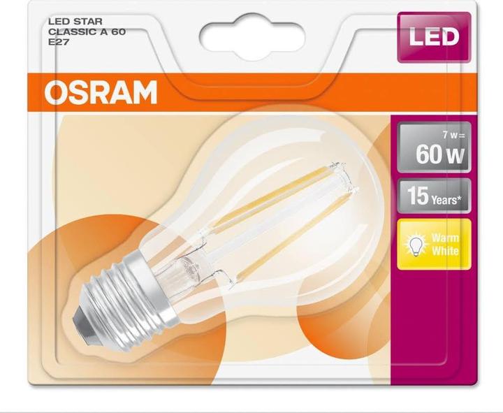 Produktbild Osram Led Retrofit Classic A (E27, 6.50 W, 806 lm, 1 x, E)