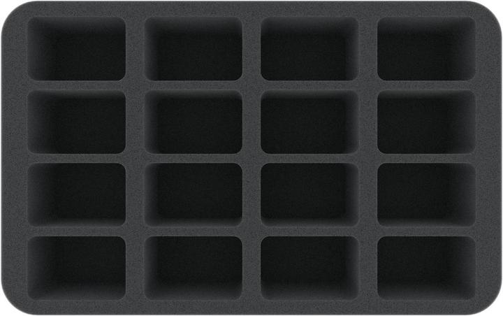 Produktbild Feldherr HS035A034 - Schaumstoffeinlage für Überraschungsei Figuren - 16 Fächer (Schaumstoff)