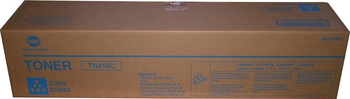 Produktbild Konica Minolta A0D7451TN-314 C Toner cyan 20.000 Seiten Cyan Bizhub C 353 353 P (C)