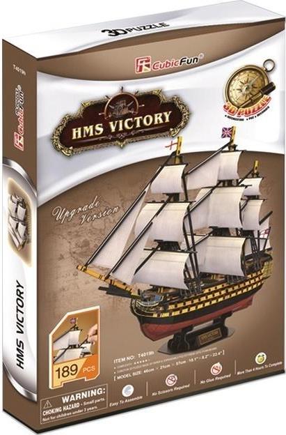 Produktbild Cubicfun 3D Puzzlespiel HMS Victory (189 Teile)
