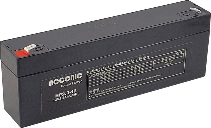 Produktbild Acconic HP2.3-12 Hi-Life Power AGM 12V 2.3Ah USV-Batterie