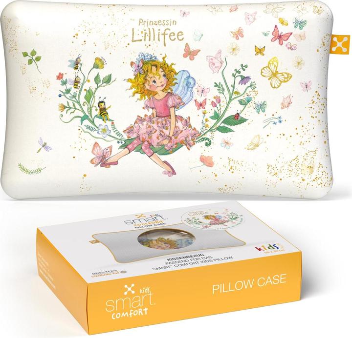 Produktbild Smartsleep Kinder Kopfkissenbezug Comfort Lillifee 50 x 32 cm (Kopfkissenbezug, 50 x 32 cm)