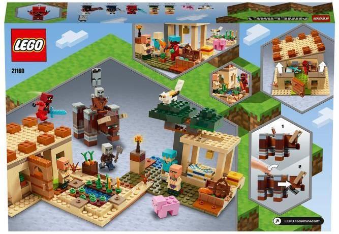 Immagine prodotto LEGO Minecraft 21160 La rapina dei malvagi (21160, LEGO Minecraft)