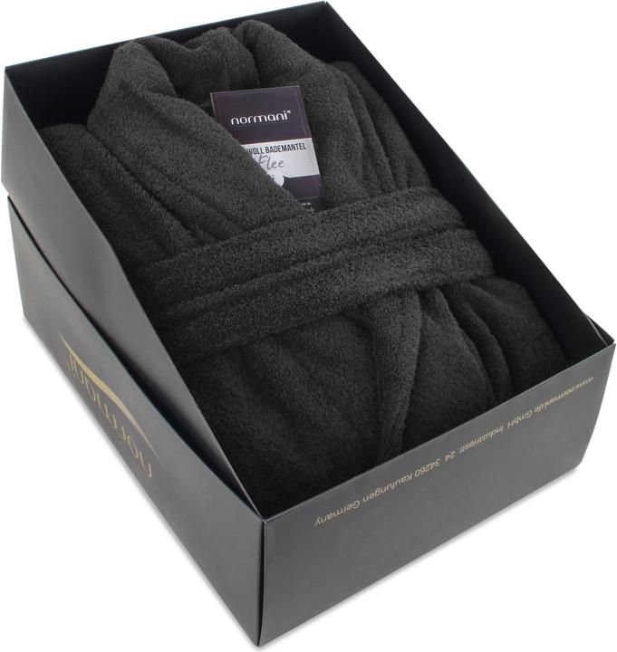 Produktbild Normani Unisex Baumwoll-Bademantel 450 g/mÂ² Flee (3XL)