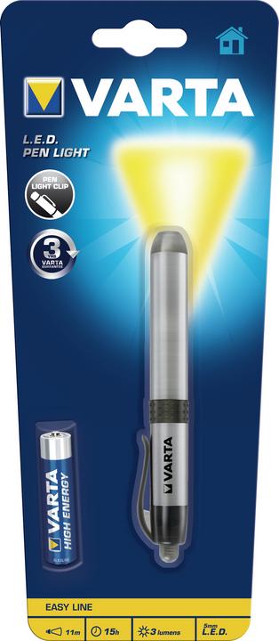 Actual product image Varta Torch, penlight, LED, 1 AAA (11.70 cm, 3 lm)