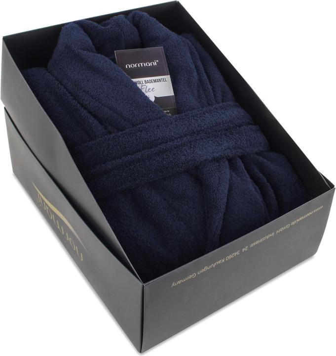 Actual product image Normani Unisex cotton bathrobe 450 g/m² Flee (6XL)
