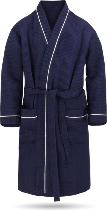Normani Mens Waffle Piqué Bali Dressing Gown