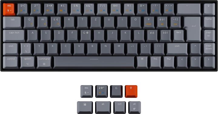 Produktbild Keychron K6 (CH, Kabelgebunden, Kabellos)