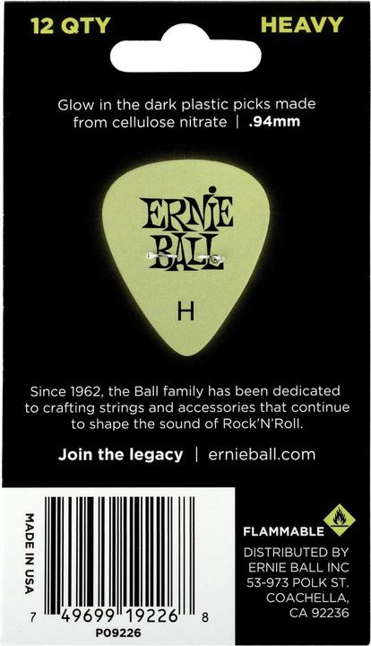Image du produit Ernie Ball Lourd (12 x, 0.94 mm)