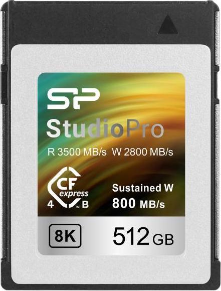 Silicon Power StudioPro CFexpress 4.0 Type B 512GB 3500MB/s (512 GB, CFexpress type B)