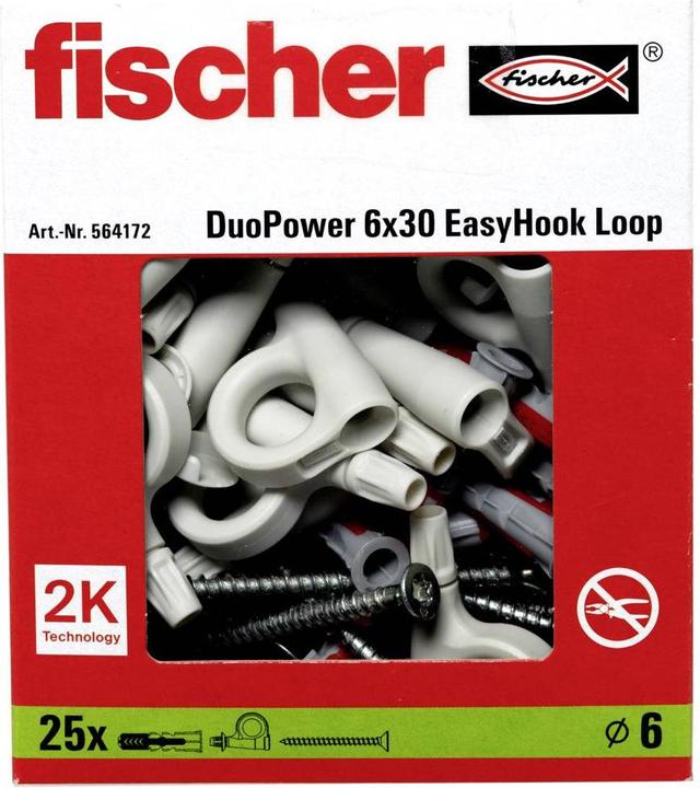 Produktbild Fischer EasyHook Loop 6 DuoPower (25 Stk.)