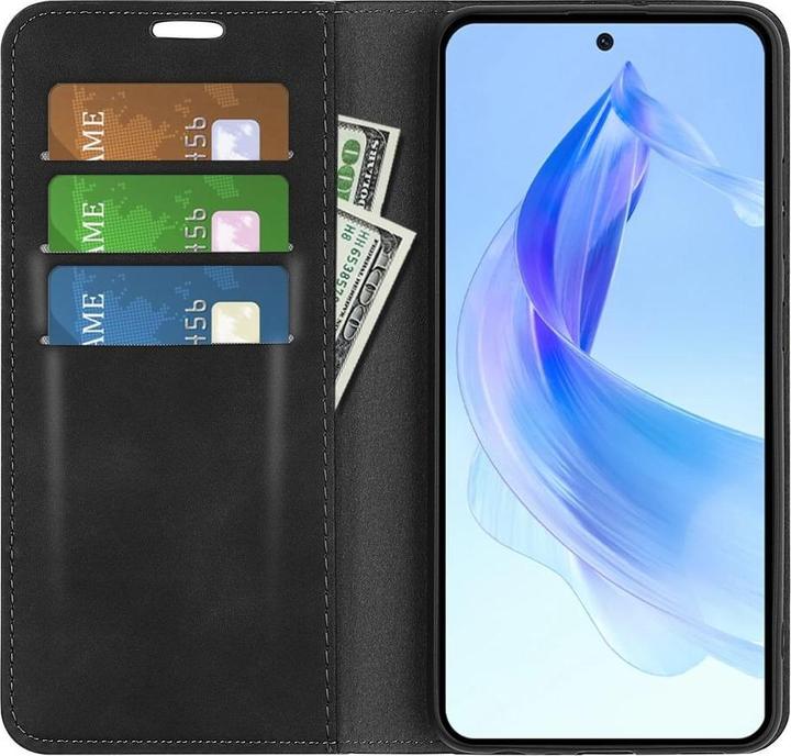 Produktbild Cover-Discount Honor 90 Lite - Stand Flip Case Hülle schwarz (Honor 90 Lite)