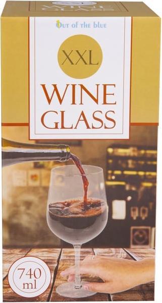 Actual product image Out of the blue XXL - Giant wine glass for 740ml (74 cl, 1 Glasses, White wine glasses)