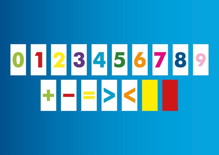 Produktbild Hubelino Steine zählen - Rechnen lernen (Deutsch, Französisch, Englisch, Italienisch)