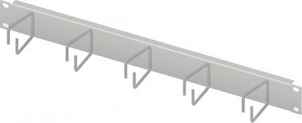 Image du produit Enoc 48,30cm (19") Panneau de manoeuvre transversal 1U gris TFP 01-RAL 7035