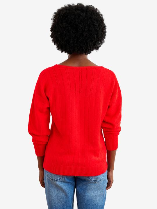 Produktbild Vertbaudet Flauschiger Umstandspullover mit V-Ausschnitt (40)