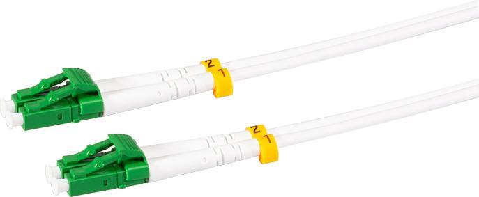Produktbild LogiLink Stahlarmiertes Glasfaser-Patchkabel OS2, Duplex LC/APC - LC/APC, 7,5 m (7.50 m)