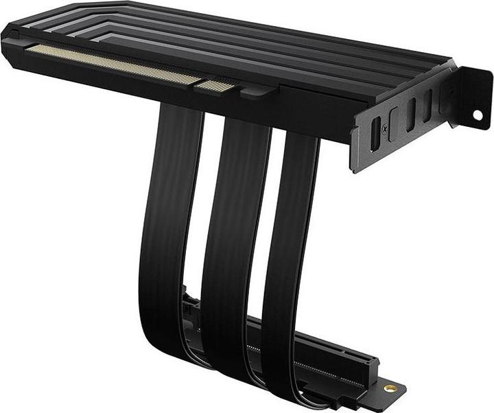 Actual product image Hyte Riser Cable PCIe 4.0 bk 200mm ACC-HYTE-PCIE40-B