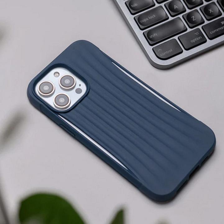 Actual product image X-Doria Raptic Clutch Case for iPhone 14 Pro Back Cover Blue (Apple iPhone 14 Pro)