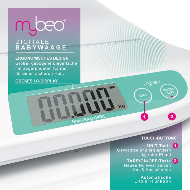 Produktbild Mybeo Babywaage digital (20 kg)