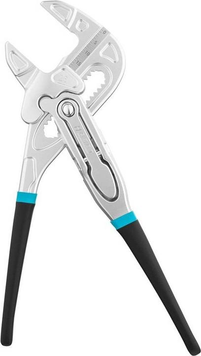 Image du produit HAZET Clé à pince 762-12 (noir/bleu, 125mm, réglage rapide Tipp-/Step) (125 mm)