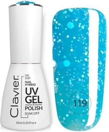 Immagine prodotto Clavier Lusso Smalto ibrido Gel Uv 119 10Ml (Cooler Bl, Vernice UV gel)