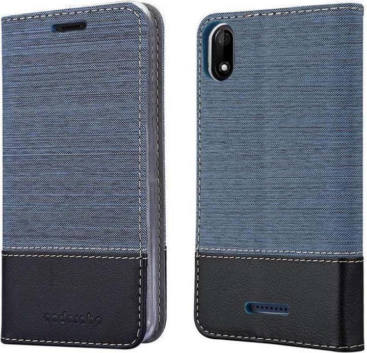 Produktbild Cadorabo Book Jeans Optik Cover (Wiko Y60)