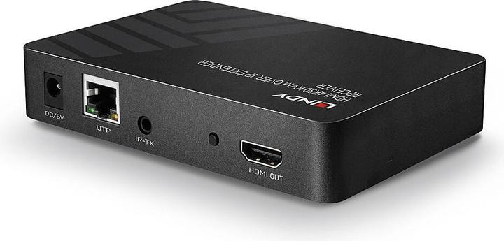 Actual product image Lindy KVM over IP Extender Receiver HDMI 1.4 HDCP 1.4 USB HID & IR