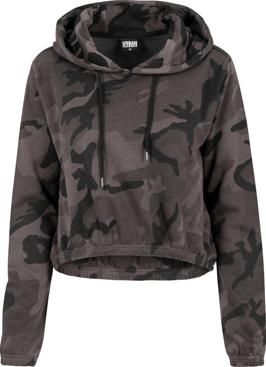 Actual product image Urban Classics Ladies Camo Cropped Hoody (M)