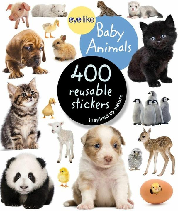 Actual product image Eyelike Stickers: Baby Animals