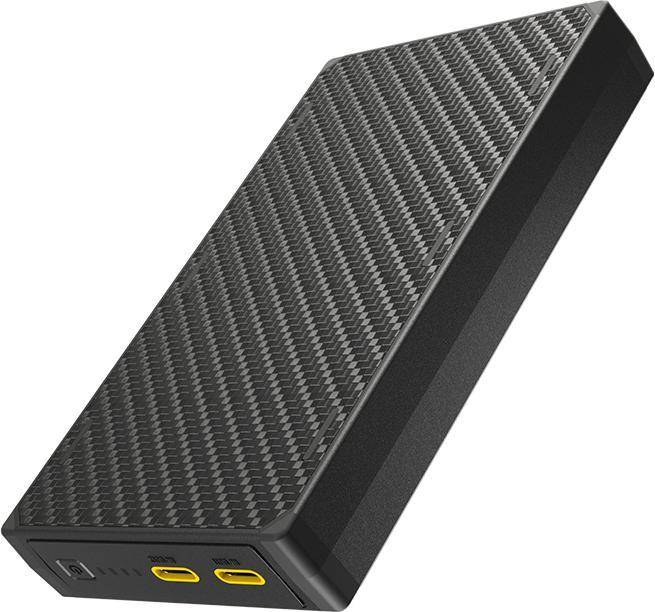 Nitecore NB20000 Carbon Fiber Powerbank GEN3 (20000 mAh, 22.50 W, 72 Wh)