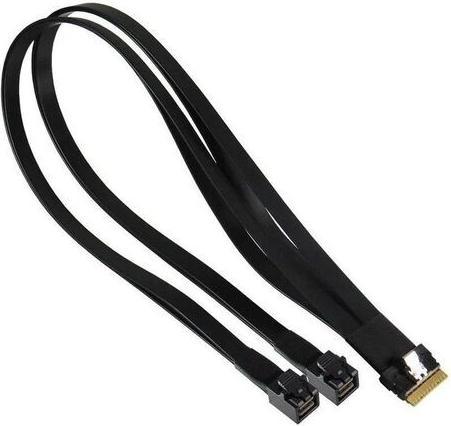 Supermicro CBL-SAST-1276F-100 Slimline x8 (STR) to Slimline x4 (STR) 64cm