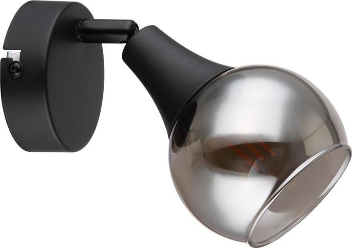 Produktbild Globo Strahler Metall Schwarz Matt, 1xe14 (E14)
