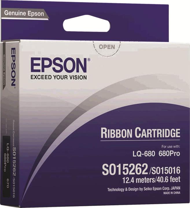 Actual product image Epson S015262, Gewebefarbband