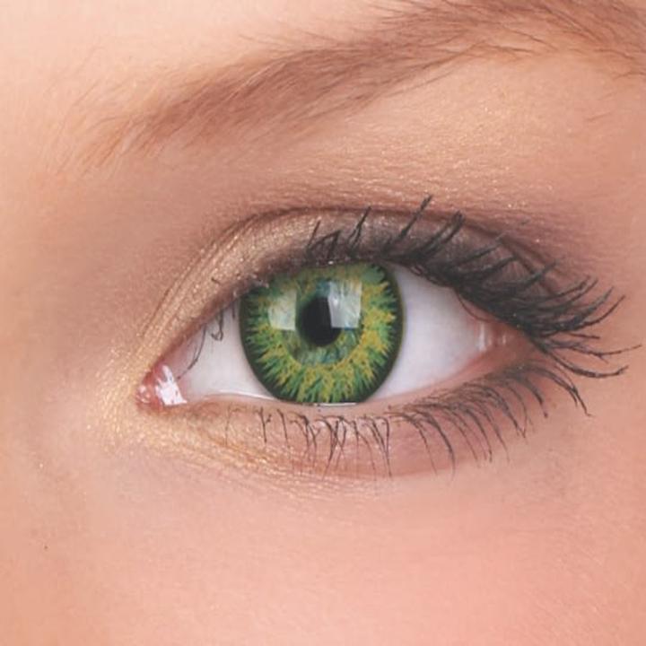 Produktbild Air Optix ColourVUE Glamour Green (-1, 3-Monatslinse, 2 Stück, Sphärisch)