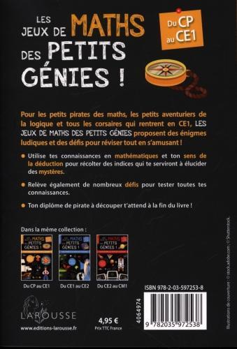 Image du produit Les jeux de maths des petits génies! : du CP au CE1, 6-7 ans (Quénée Mathieu, Français)