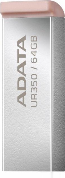 Produktbild Adata Pendrive UR350 USB3.2 Gen1 Metal brown (64 GB, USB-A)