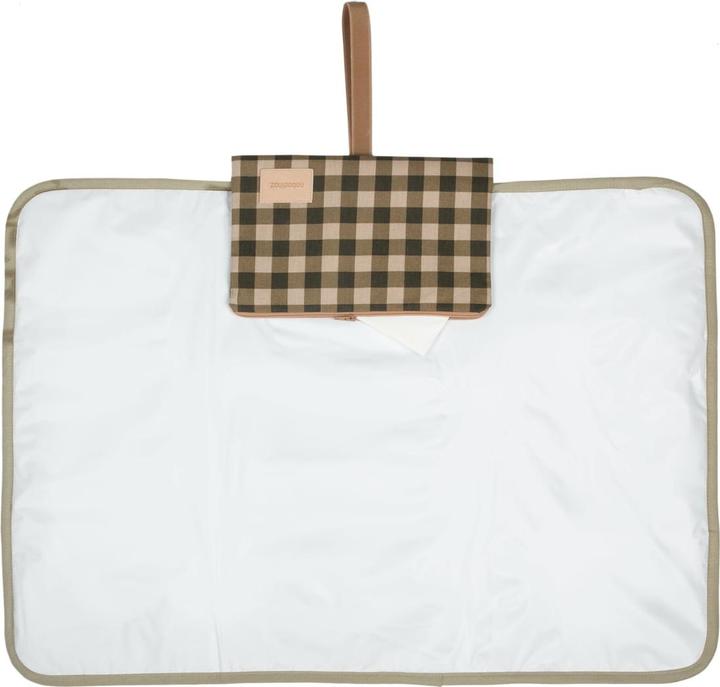 Produktbild Nobodinoz Wickelunterlage Hyde Park Green Checks