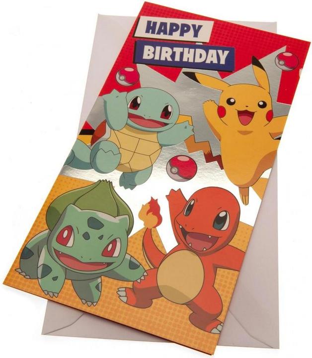 Immagine prodotto Pokémon Biglietto di compleanno (1 x)
