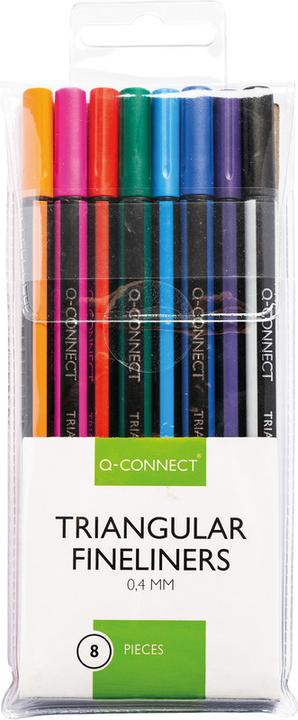 Q-Connect Fineliner Triangular (Ordinati)