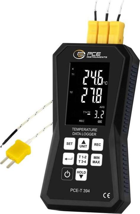 Actual product image PCE Instruments PCE-T 394 PCE-T 394 Temperature data logger Measured variable Temperature (Thermometers)